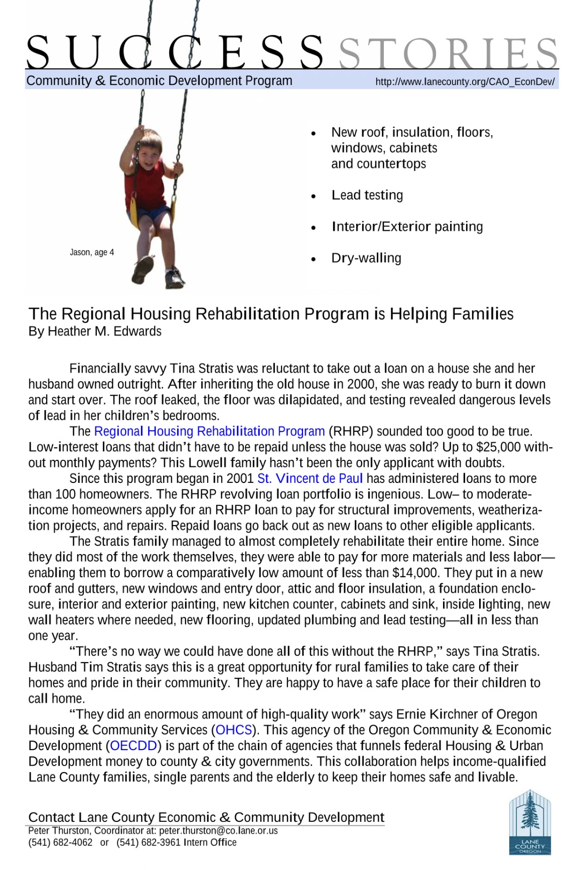 RHRP Helping Families